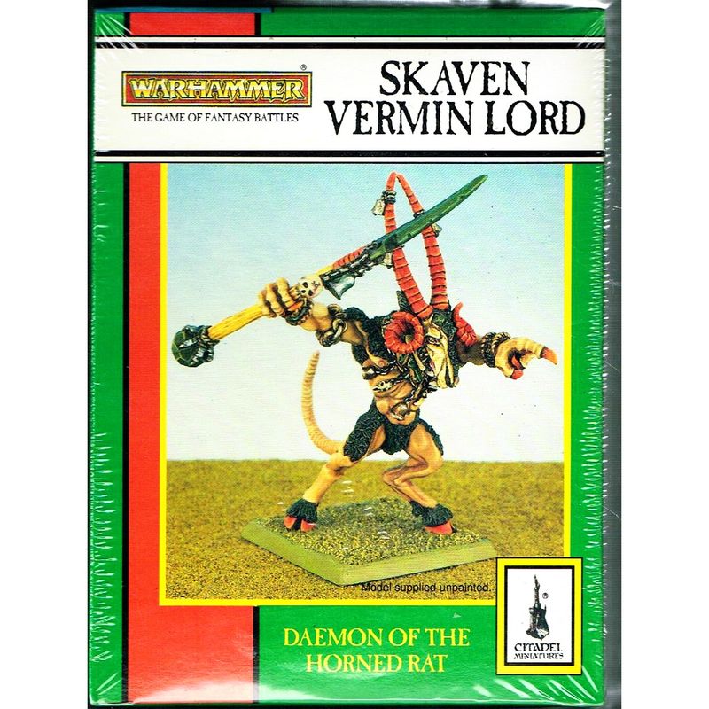 SKAVEN VERMIN LORD WARHAMMER GAMES WORKSHOP 1994