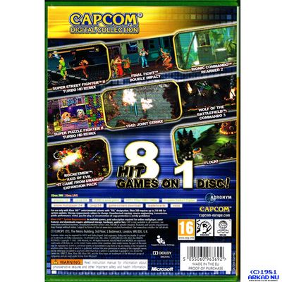 CAPCOM DIGITAL COLLECTION XBOX 360