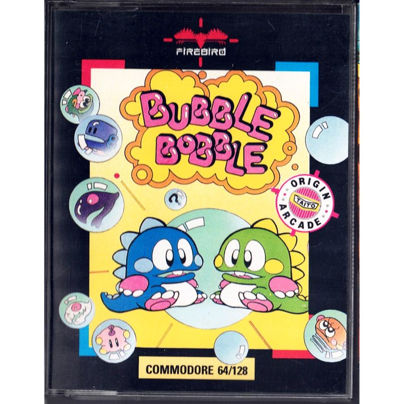 BUBBLE BOBBLE C64 KASSETT