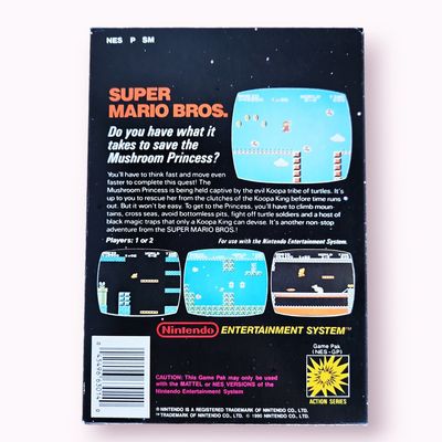 SUPER MARIO BROS ACTION SERIER NES UKV PAL-A