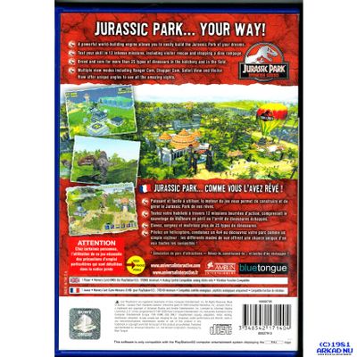 JURASSIC PARK OPERATION GENESIS PS2