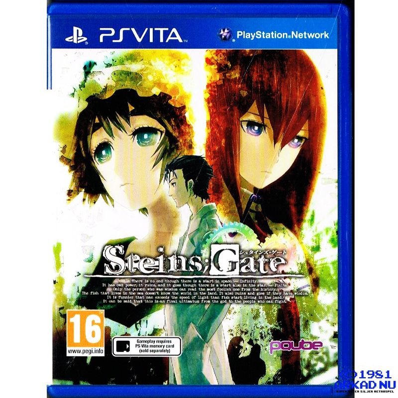 STEINS GATE LIMITED EDITION PS VITA