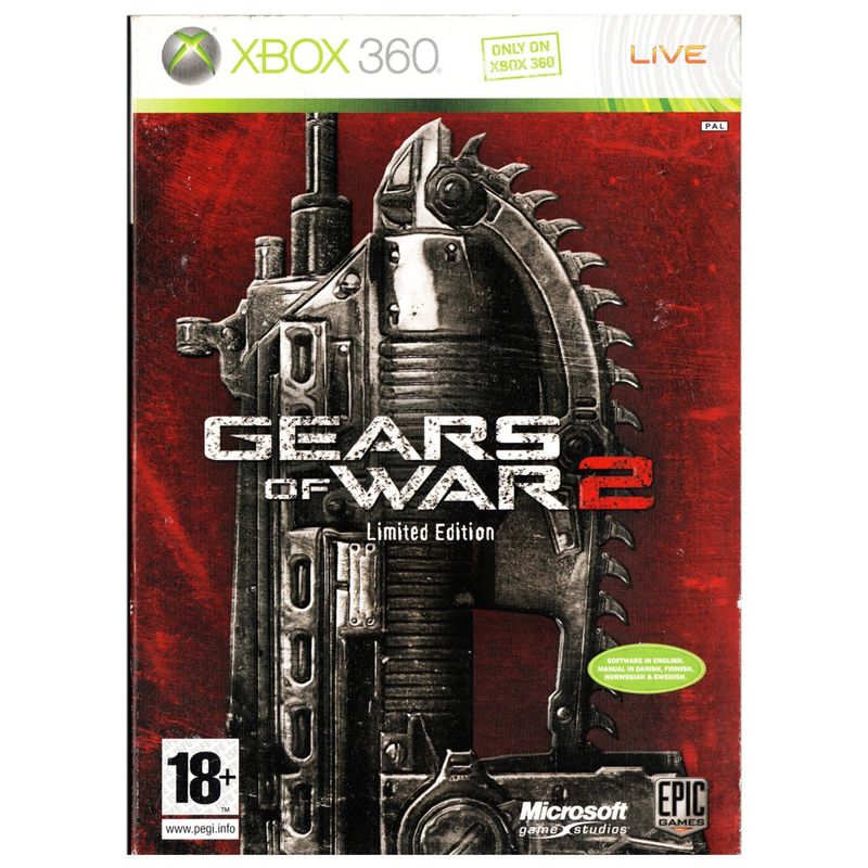 GEARS OF WAR 2 LIMITED EDITION XBOX 360