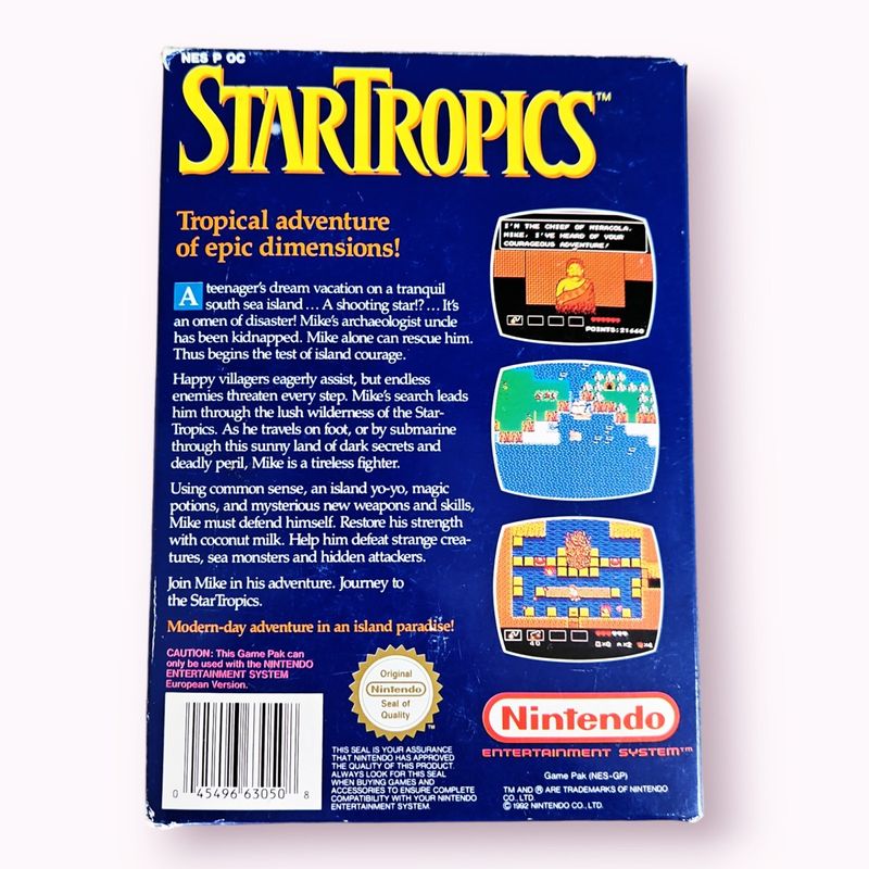 STARTROPICS NES SCN