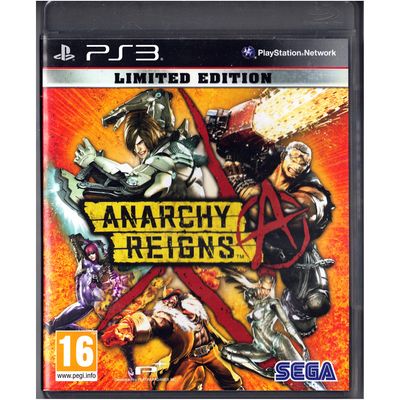 ANARCHY REIGNS LIMITED EDITION PS3