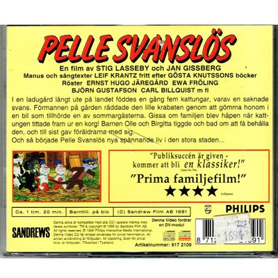 PELLE SVANSLÖS VIDEOCD