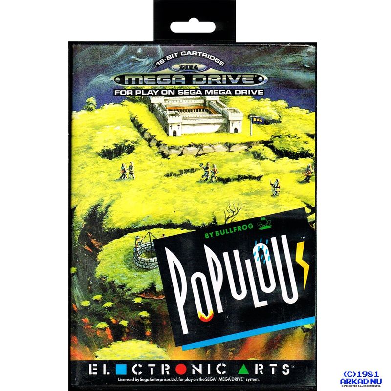 POPULOUS MEGADRIVE