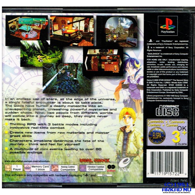 STAR OCEAN THE SECOND STORY PS1