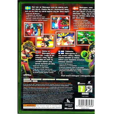 BAKUGAN BATTLE BRAWLERS XBOX 360