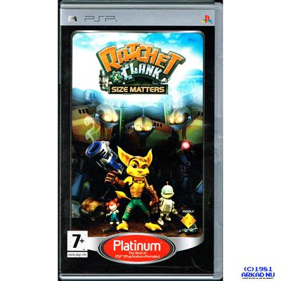 RATCHET AND CLANK SIZE MATTERS PSP