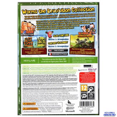 WORMS THE REVOLUTION COLLECTION XBOX 360