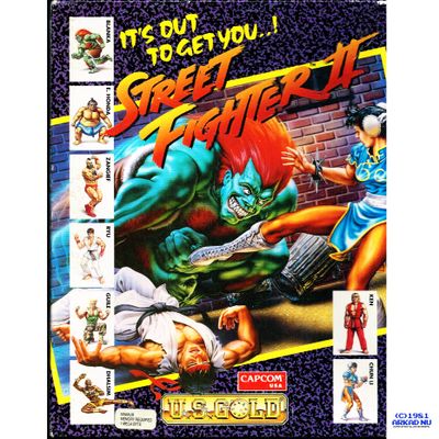 STREET FIGHTER II AMIGA