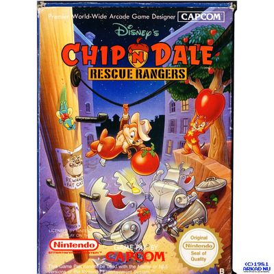 CHIP N DALE RESCUE RANGERS NES SCN