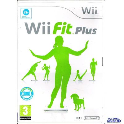 WII FIT PLUS MED BALANCE BOARD WII