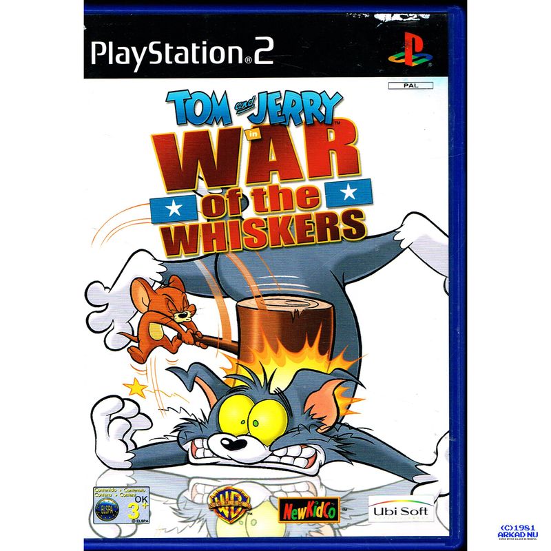 TOM AND JERRY WAR OF THE WHISKERS PS2