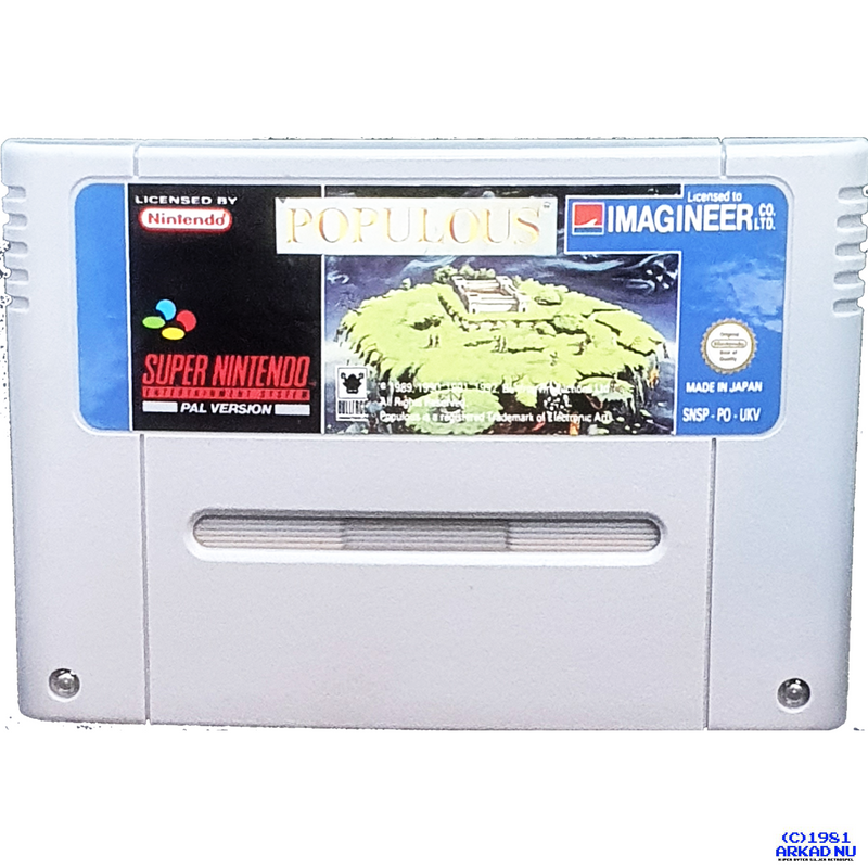 POPULOUS SNES