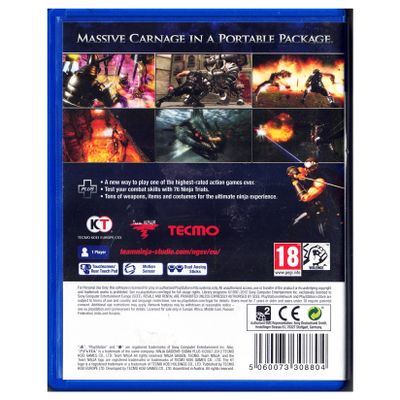 NINJA GAIDEN SIGMA PLUS PS VITA
