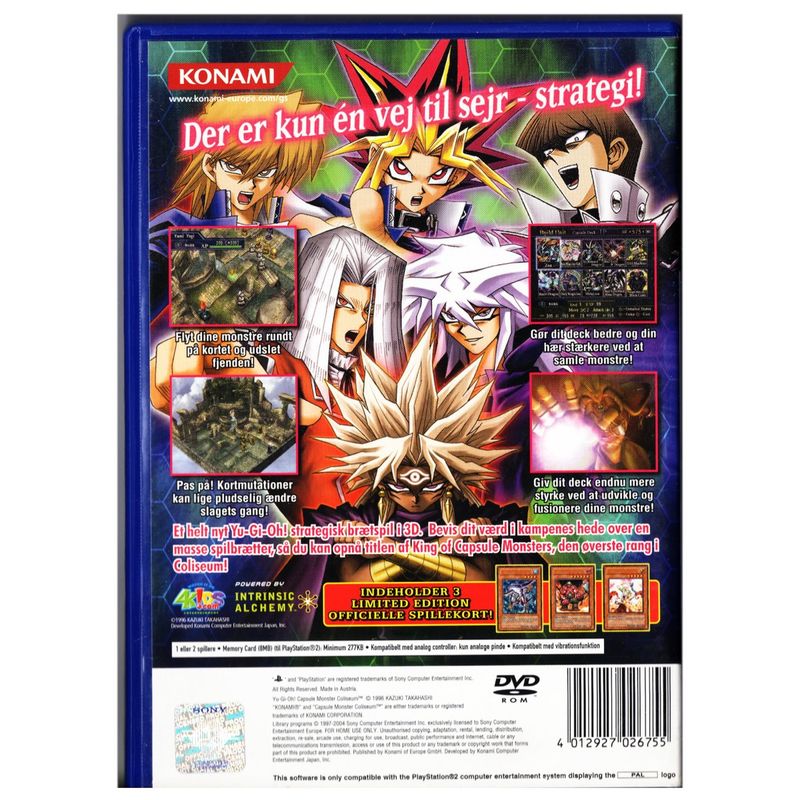 YU-GI-OH! - CAPSULE MONSTER COLISEUM PS2