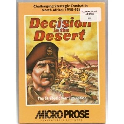 DECISION IN THE DESERT C64 DISK