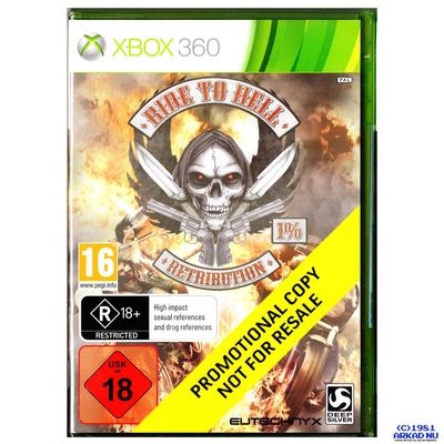 RIDE TO HELL RETRIBUTION XBOX 360 PROMO