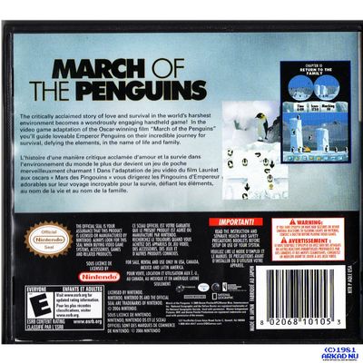 MARCH OF THE PENGUINS DS