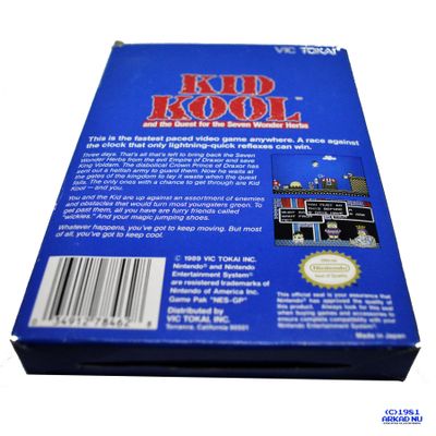 KID KOOL AND THE QUEST FOR THE SEVEN WONDER HERBS NES REV-A USA