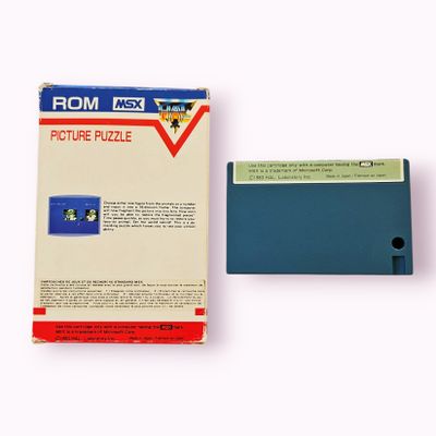 PICTURE PUZZLE MSX CART