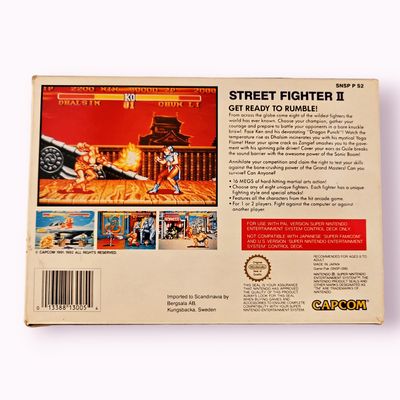 STREET FIGHTER II SNES SCN