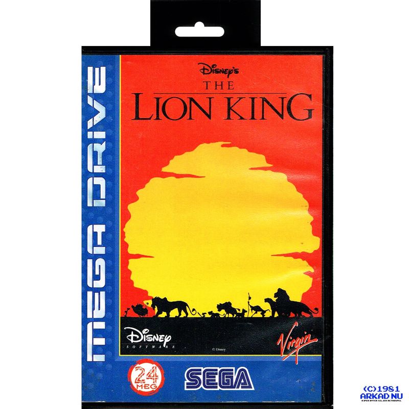 THE LION KING MEGADRIVE