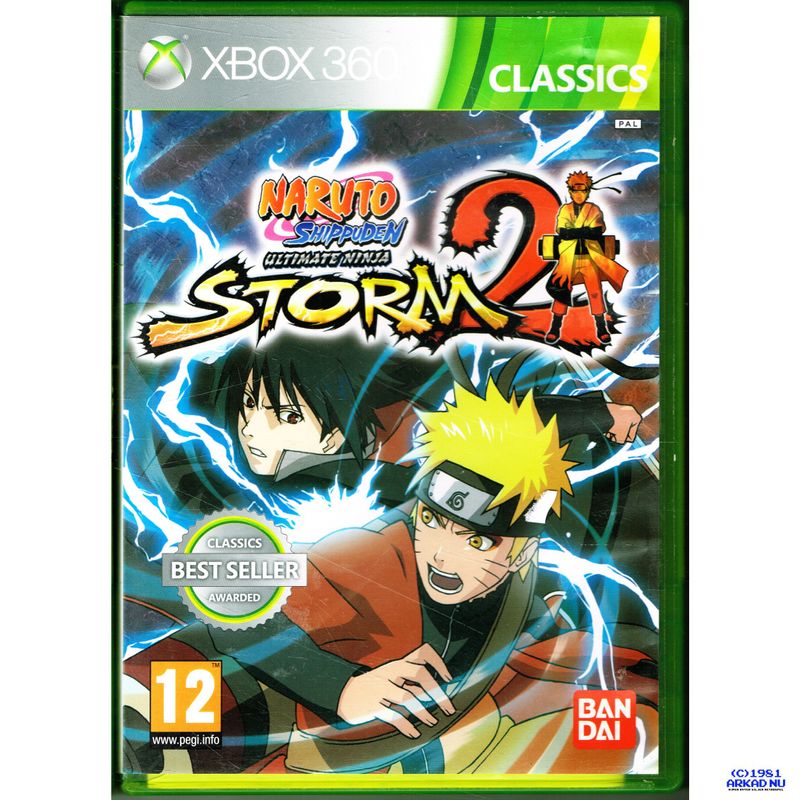 NARUTO SHIPPUDEN ULTIMATE NINJA STORM 2 XBOX 360