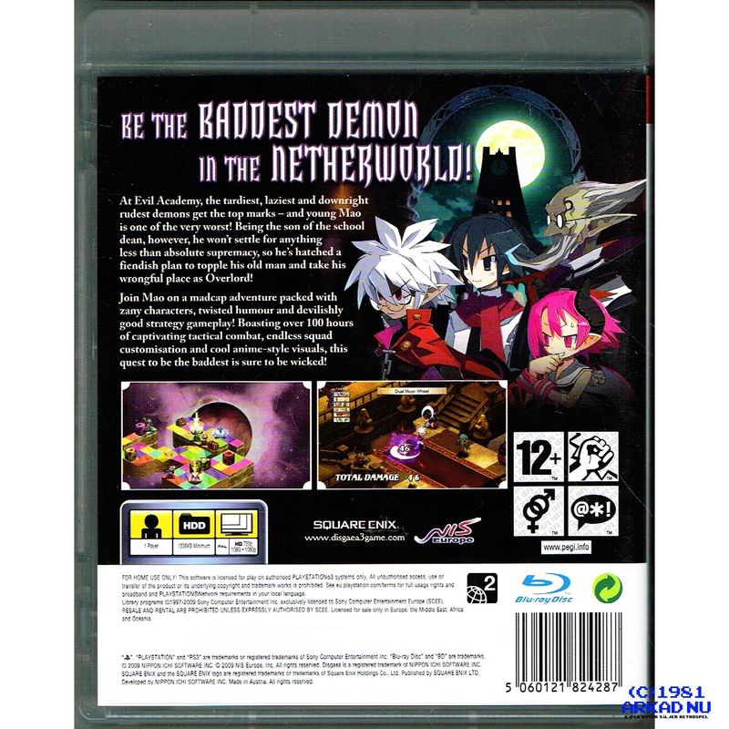 DISGAEA 3 ABSENCE OF JUSTICE PS3