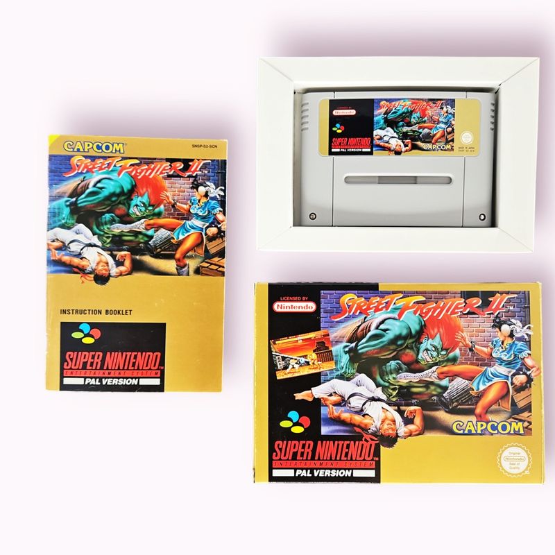 STREET FIGHTER II SNES SCN