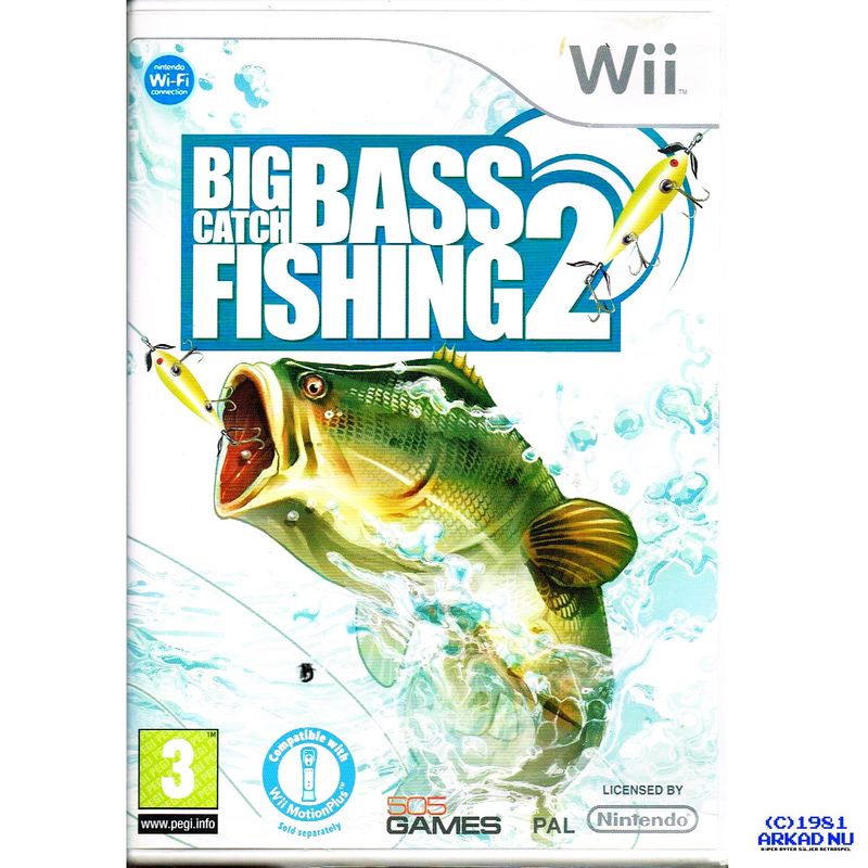 BIG CATCH BASS FISHING 2 WII