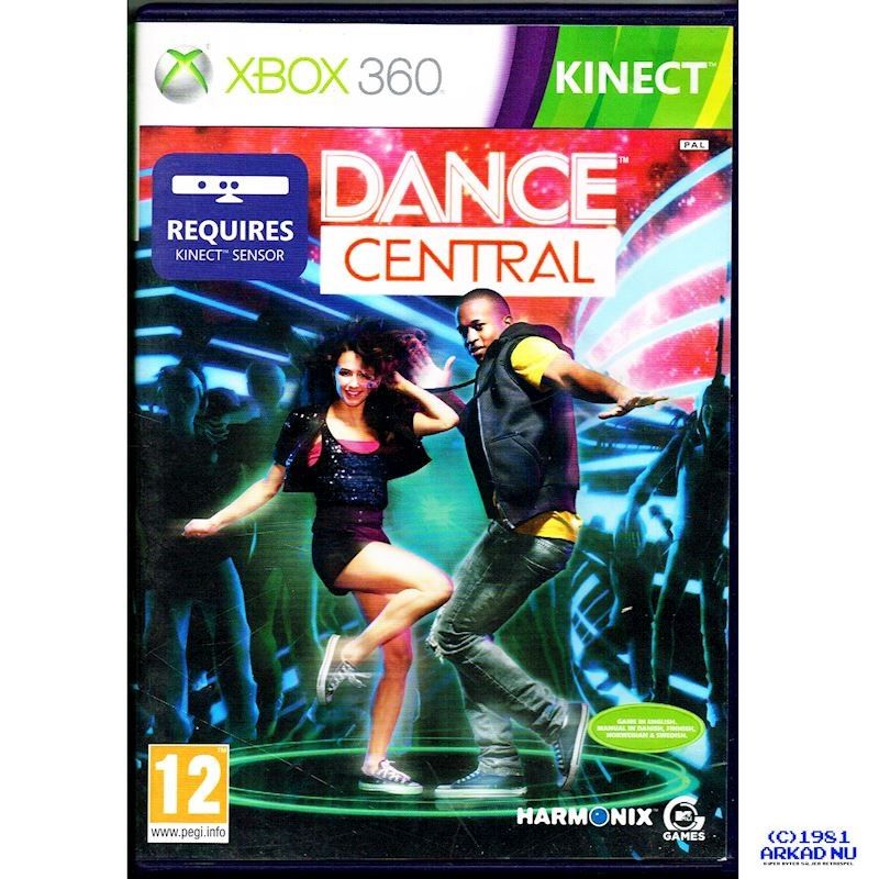 DANCE CENTRAL XBOX 360