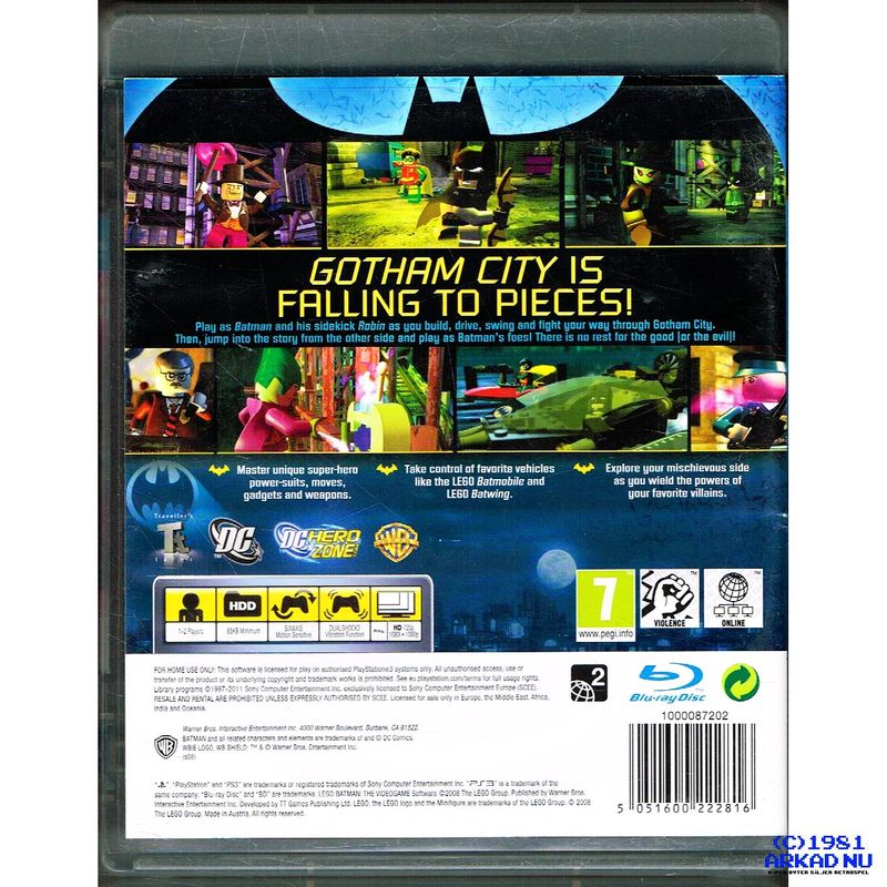 LEGO BATMAN THE VIDEOGAME PS3