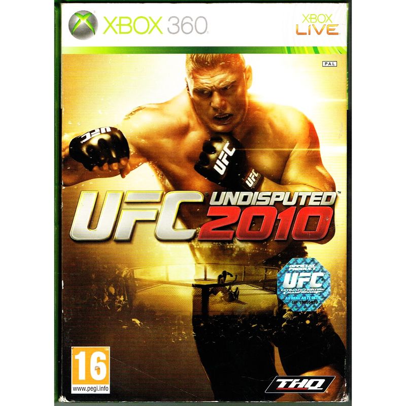 UFC UNDISPUTED 2010 XBOX 360