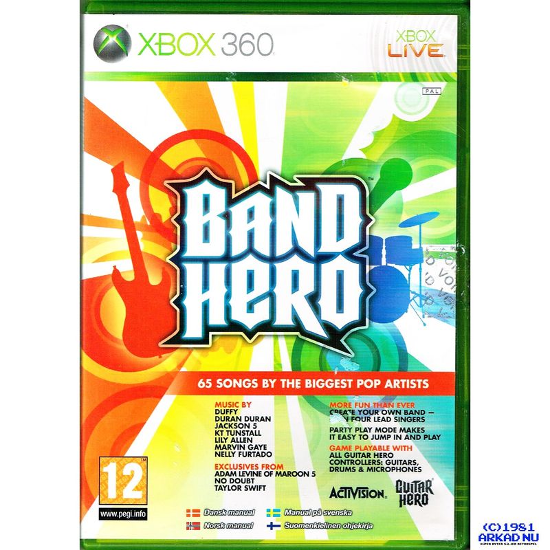 BAND HERO XBOX 360