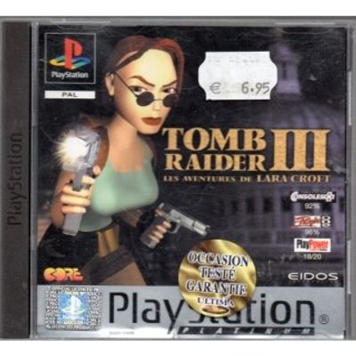 TOMB RAIDER III PS1 FRANSKT