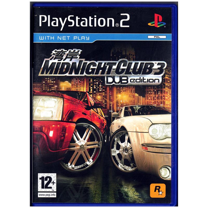MIDNIGHT CLUB 3 DUB EDITION PS2