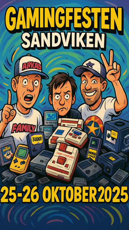 🎮 GAMINGFESTEN SANDVIKEN 25–26 OKTOBER 2025 FULL VIDEO
