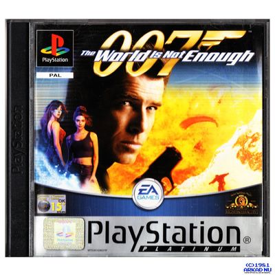 007 THE WORLD IS NOT ENOUGH PS1