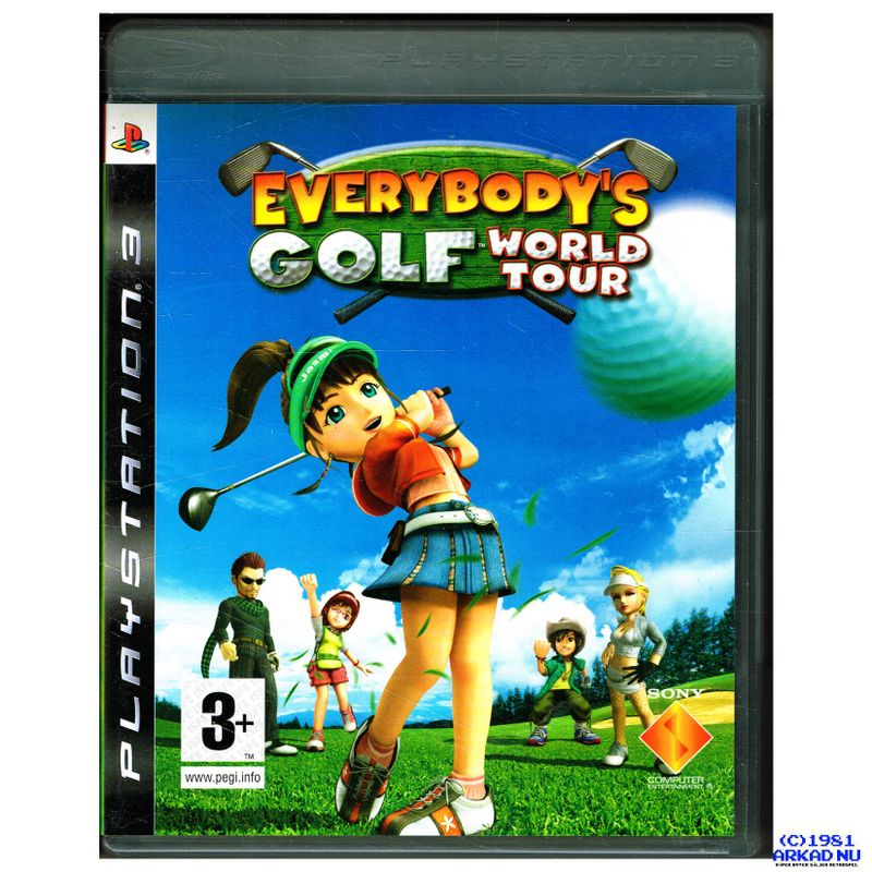 EVERYBODYS GOLF WORLD TOUR PS3