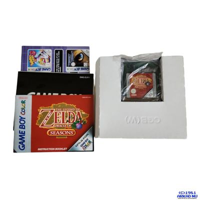 THE LEGEND OF ZELDA ORACLE OF SEASONS GAMEBOY COLOR