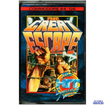 THE GREAT ESCAPE C64 KASSETT HIT SQUAD
