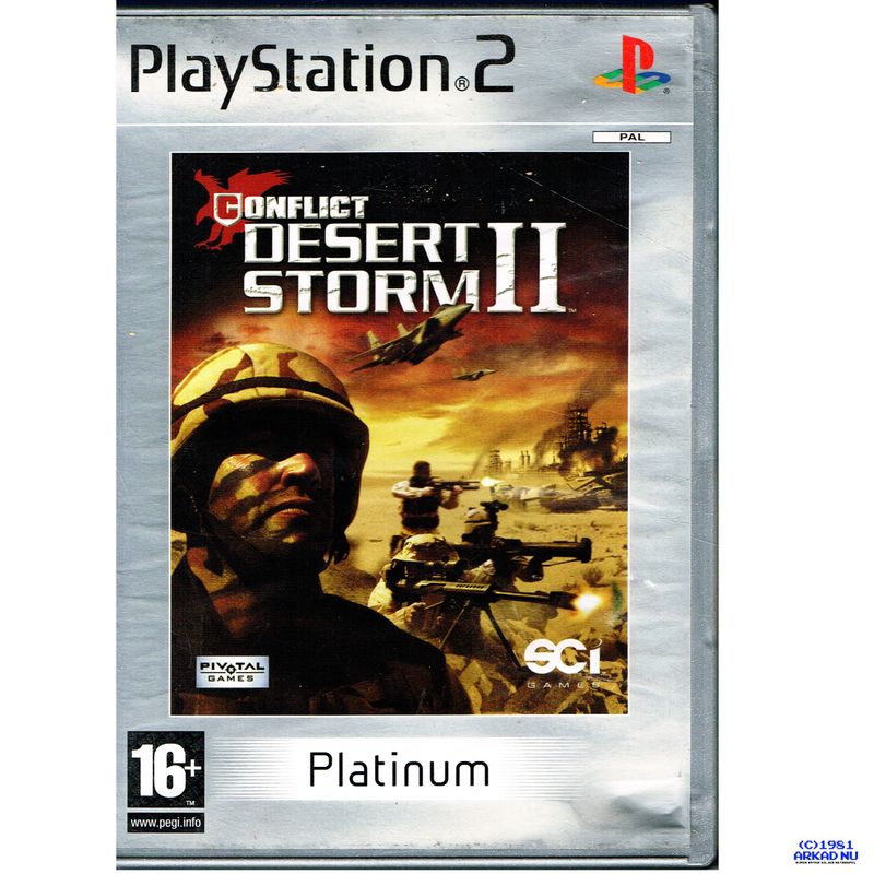 CONFLICT DESERT STORM II PS2