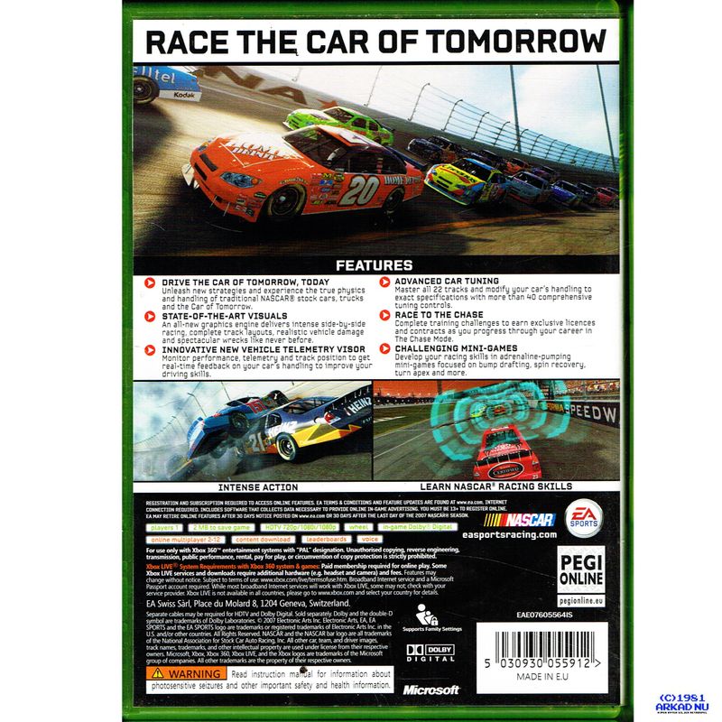 NASCAR 08 XBOX 360