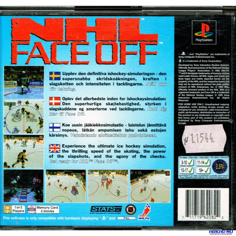 NHL FACE OFF PS1