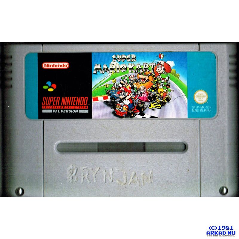 SUPER MARIO KART SNES SCN