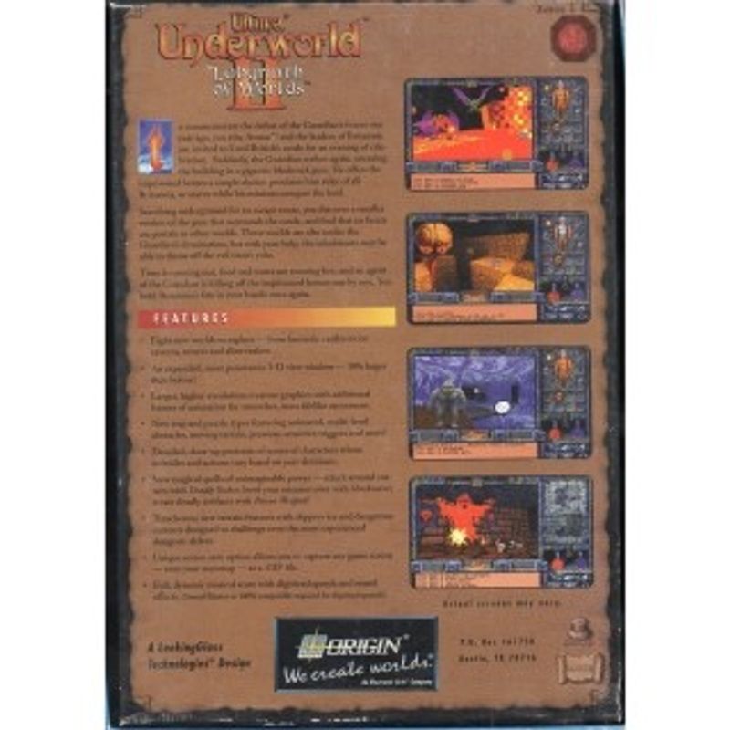 ULTIMA UNDERWORLD II PC