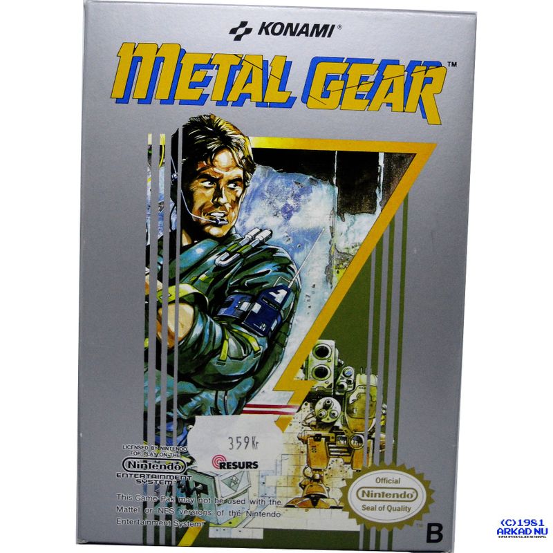 METAL GEAR NES SCN NYSKICK